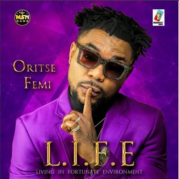 Oritse Femi LIFE Album Artwork