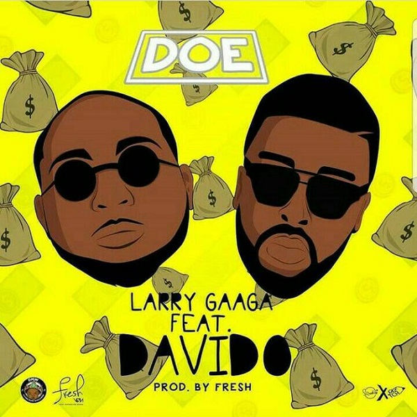 Larry Gaaga x Davido Doe Artwork