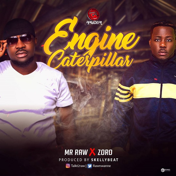 Mr Raw Engine Caterpillar Artwork