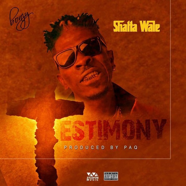 Shatta Wale Testimony Artwork