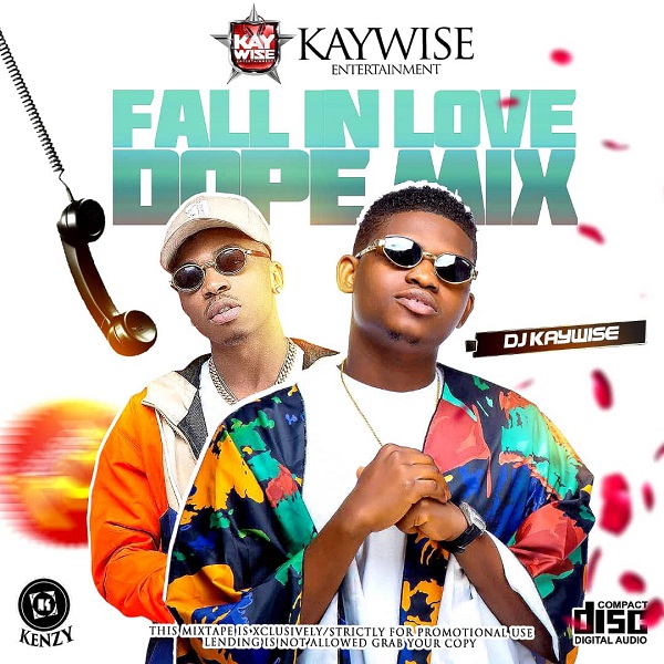 DJ Kaywise Fall In Love Dope Mix Artwork