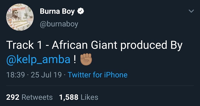 African Giant producer