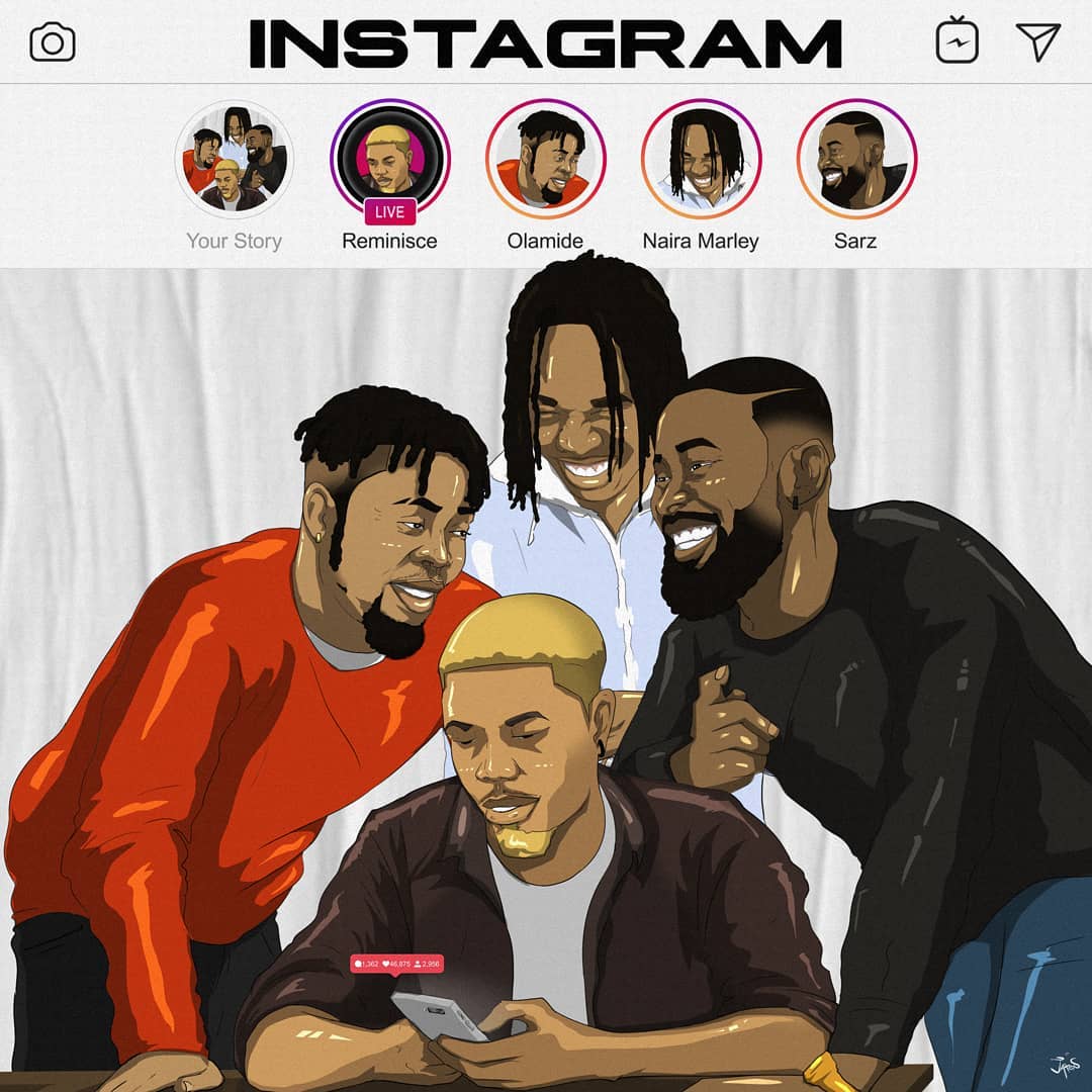 Reminisce Instagram Artwork