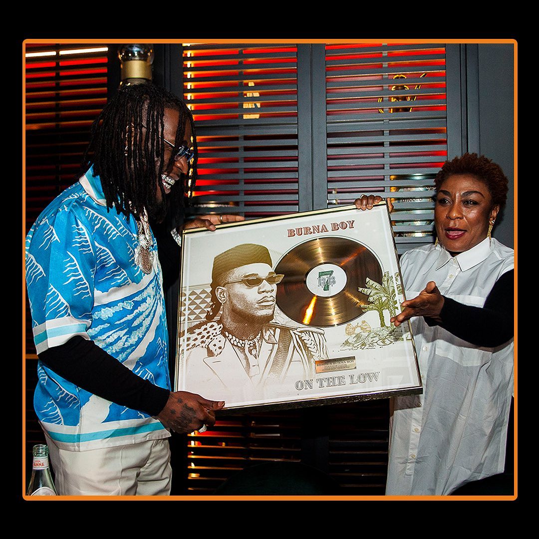 Burna Boy Gold
