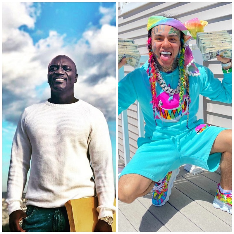 Akon, Tekashi 6ix9ine to release 'Locked Up' part 2