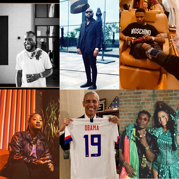 Wizkid, Davido, Burna Boy make Barack Obama’s 2020 Summer Playlist