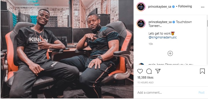 Prince Kaybee Instagram