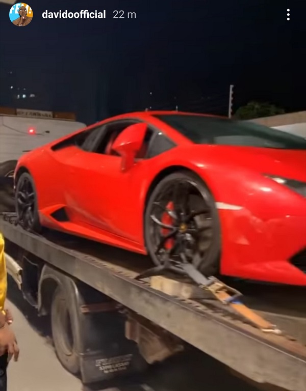 Davido Lamborghini