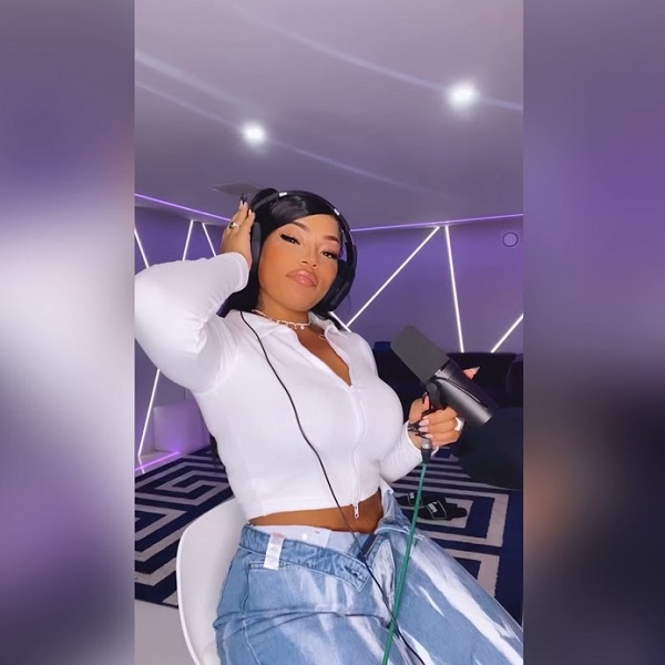 Stefflon Don serves up her cover to Rema's hit song titled �...