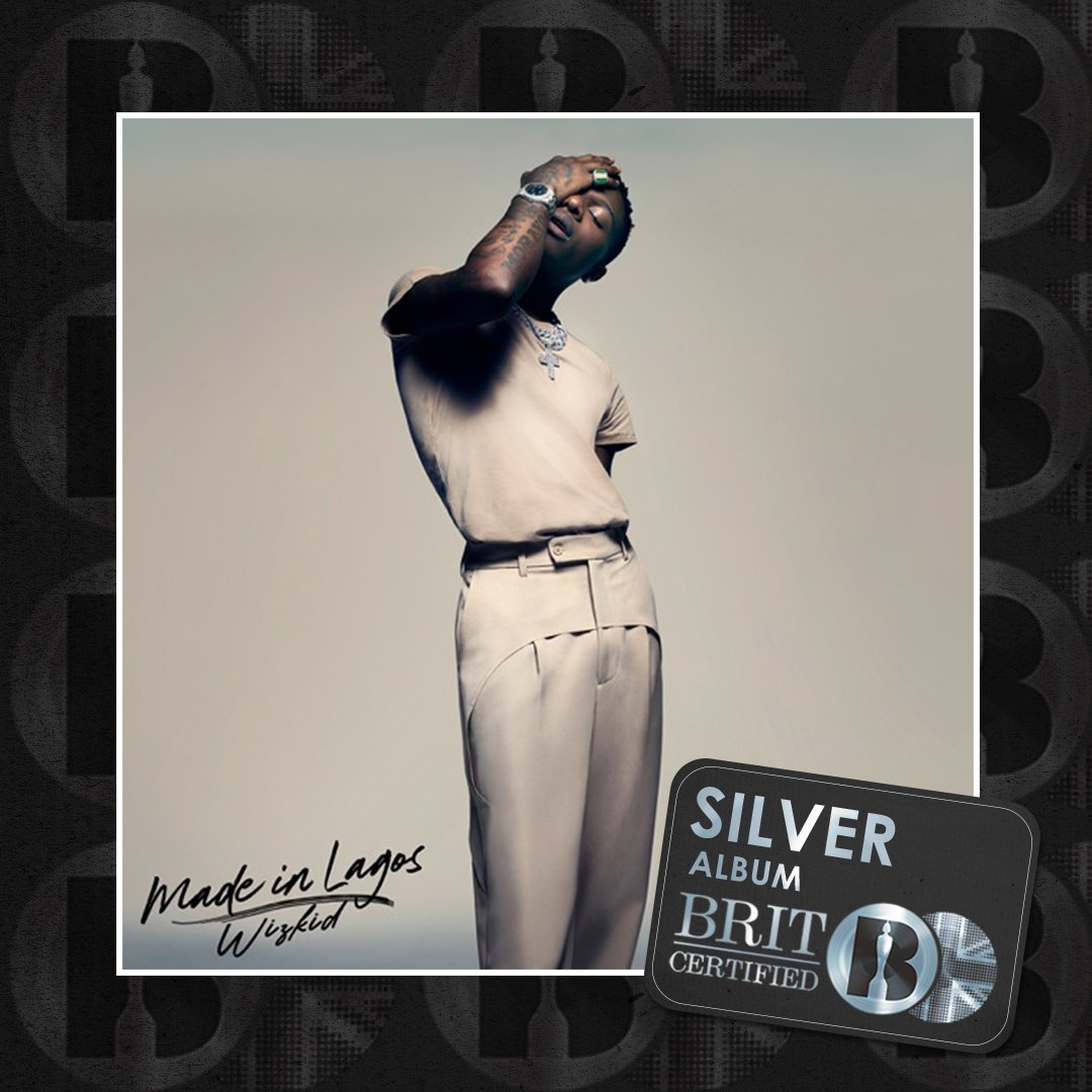 Jubilation In The Air As Wizkid's 'Made in Lagos' Earns A Silver Certification in The UK