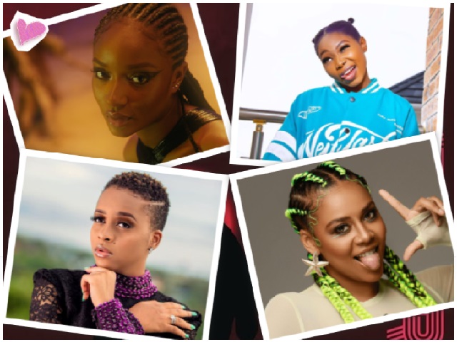 Ayra Starr, Guchi, Nandy and Sho Madjozi