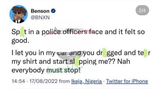 BNXN (Buju) To Face Charges For Spitting On Officer 1