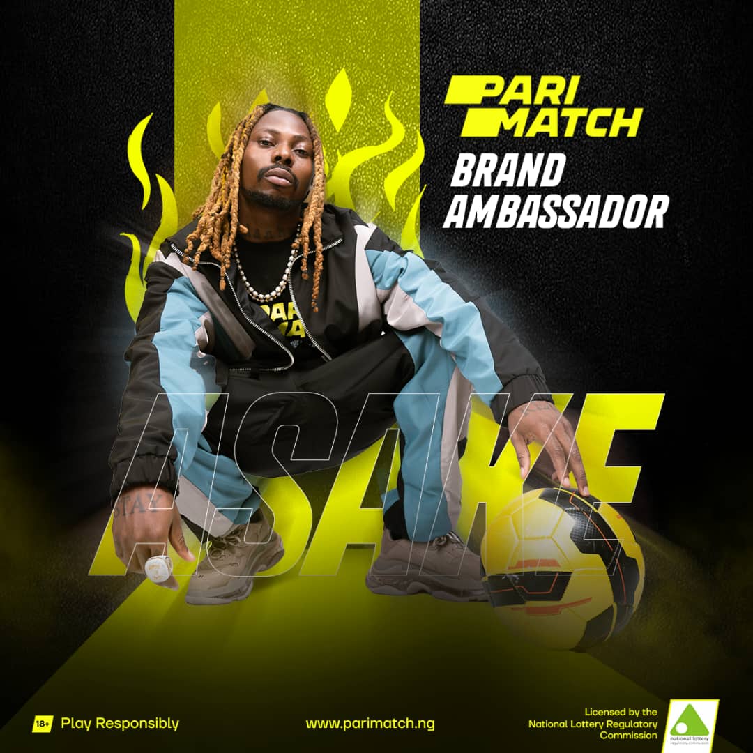 Asake Bags Parimatch Nigeria Deal As Brand Ambassador