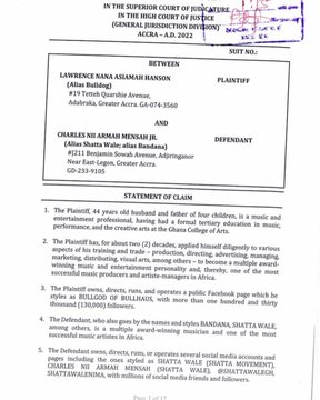 Bulldog Sues Shatta Wale Over Defaming Allegations