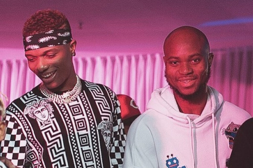 Wizkid Surprises King Promise On Stage For London 5 Star World Tour