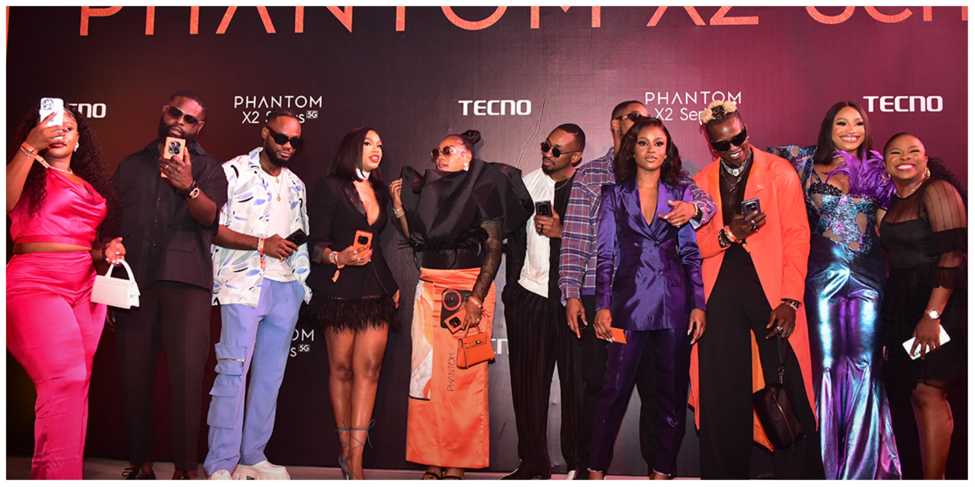 Tecno Hosts Stars In Style With New Phantom X2 Launch
