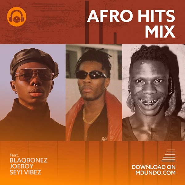 Download Afro Hits Mix ft. Blaqbonez, Joeboy, and Seyi Vibez on Mdundo
