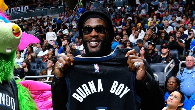Burna Boy shares dream of playing at NBA