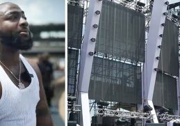 Davido Escapes Onstage Attack At Lagos Concert