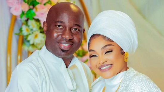 Mercy Aigbe Shows Off New Wedding Ring From Husband
