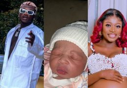 Portable Welcomes Fifth Child With Nollywood Actress, Ashabi