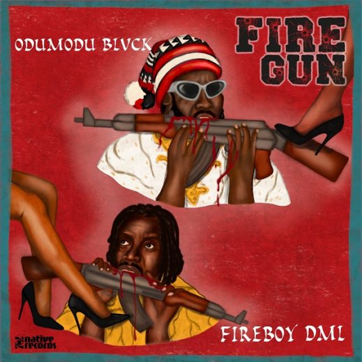 ODUMODUBLVCK – FIREGUN ft. Fireboy DML (Lyrics)